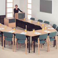 Easyfold Meeting Room Tables W 1360mm x D 590mm x H 700mm