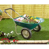 EasyCart Twin Wheel Barrow, 85 litre