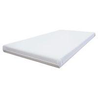East Coast Cot Bed Foam Mattress 140cm x 70cm with Wipe Clean Cover