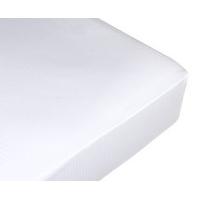 easy care 1000 thread count king size fitted sheet white cotton
