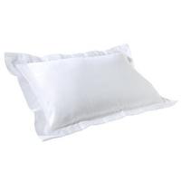 Easy Care 1000 Thread Count Oxford Pillowcase, White, Cotton