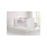 east coast venice cot bed white
