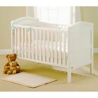 East Coast Country Cot Bed-White