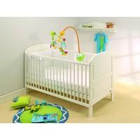 east coast angelina cot bed white