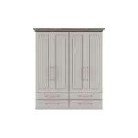 Eaton 4 Door 4 Drawer Wardrobe