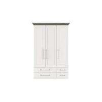 Eaton 3 Door 4 Drawer Wardrobe