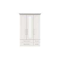 Eaton 3 Door 4 Drawer Centre Mirror Wardrobe