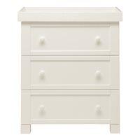 east coast montreal dresser baby changing unit in white