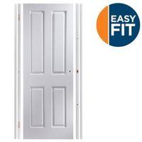 Easy Fit 4 Panel Pre-Painted Internal Door Kit For Opening Sizes (W)683-695mm (H)1988-1996mm (D)35mm