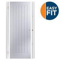 Easy Fit Panelled Pre-Painted Internal Door Kit For Opening Sizes (W)759-771mm (H)1988-1996mm (D)35mm