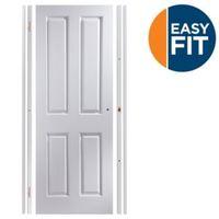 Easy Fit 4 Panel Pre-Painted Internal Door Kit For Opening Sizes (W)759-771mm (H)1988-1996mm (D)35mm