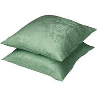 Easycare Lined Damask Cushions, Pair