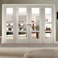 Easi-Frame White Door Set, GWPSHA4L-COEOP6, 2005mm Height, 2824mm Wide.