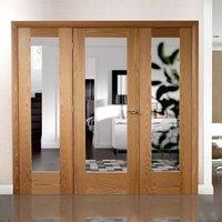 Easi-Frame Oak Door Set, GOSHAP10-COEOP23, 2005mm Height, 2214mm Wide.