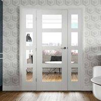 Easi-Frame White Door Set, GWPSHA4L-COEOP21, 2005mm Height, 1452mm Wide.