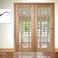 Easi-Frame Oak Door Set, GOWOR-COEOP34L, 2005mm Height, 1584mm Wide.