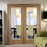 Easi-Frame Oak Door Set, GOSHAP10-COEOP34L, 2005mm Height, 1584mm Wide.