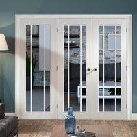 Easi-Frame White Door Set, GWPWOR-COEOP18L, 2005mm Height, 2042mm Wide.