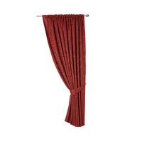 Easycare Lined Damask Curtains, 90\