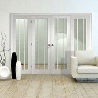 Easi-Frame White Door Set, GWPWOR-COEOP6, 2005mm Height, 2824mm Wide.