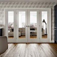 Easi-Frame White Door Set, GWPP10-COEOP6, 2005mm Height, 2824mm Wide.