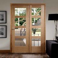 easi frame oak door set gosha4l coeop33l 2005mm height 1508mm wide