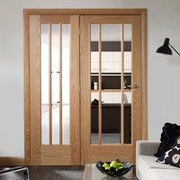 Easi-Frame Oak Door Set, GOWOR-COEOP37L, 2005mm Height, 1508mm Wide.