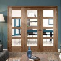 Easi-Frame Oak Door Set, GOSHA4L-COEOP13L, 2005mm Height, 2042mm Wide.