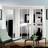 Easi-Frame White Door Set, GWPWOR-COEOP30, 2005mm Height, 2518mm Wide.