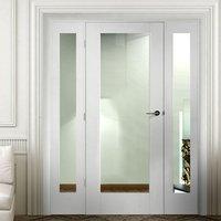 Easi-Frame White Door Set, GWPP10-COEOP26, 2005mm Height, 1528mm Wide.