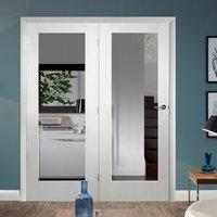 Easi-Frame White Door Set, GWPP10-COEOP40L, 2005mm Height, 1736mm Wide.