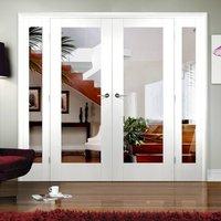 Easi-Frame White Door Set, GWPP10-COEOP2, 2005mm Height, 2062mm Wide.