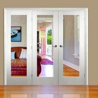 Easi-Frame White Door Set, GWPP10-COEOP12L, 2005mm Height, 1890mm Wide.