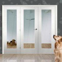 Easi-Frame White Door Set, GWPP10-COEOP29, 2005mm Height, 2442mm Wide.