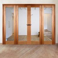 Easi-Frame Oak Door Set, GOSHAP10-COEOP6, 2005mm Height, 2824mm Wide.