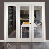 Easi-Frame White Door Set, GWPP10-COEOP28, 2005mm Height, 2290mm Wide.