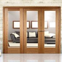 Easi-Frame Oak Door Set, GOSHAP10-COEOP15L, 2005mm Height, 1966mm Wide.