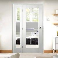 Easi-Frame White Door Set, GWPP10-COEOP36L, 2005mm Height, 1203mm Wide.