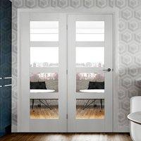 Easi-Frame White Door Set, GWPSHA4L-COEOP35L, 2005mm Height, 1660mm Wide.