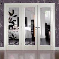 Easi-Frame White Door Set, GWPP10-COEOP15L, 2005mm Height, 1966mm Wide.