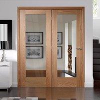 Easi-Frame Oak Door Set, GOSHAP10-COEOP35L, 2005mm Height, 1660mm Wide.