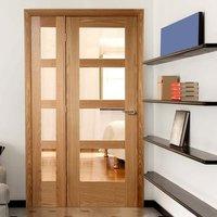 Easi-Frame Oak Door Set, GOSHA4L-COEOP31L, 2005mm Height, 1127mm Wide.