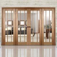 Easi-Frame Oak Door Set, GOWOR-COEOP5, 2005mm Height, 2672mm Wide.