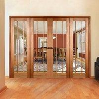 Easi-Frame Oak Door Set, GOWOR-COEOP7, 2005mm Height, 2976mm Wide.