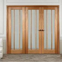 Easi-Frame Oak Door Set, GOWOR-COEOP15L, 2005mm Height, 1966mm Wide.