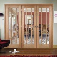 Easi-Frame Oak Door Set, GOWOR-COEOP18L, 2005mm Height, 2042mm Wide.