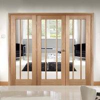 Easi-Frame Oak Door Set, GOWOR-COEOP25, 2005mm Height, 2518mm Wide.