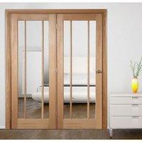 Easi-Frame Oak Door Set, GOWOR-COEOP33L, 2005mm Height, 1508mm Wide.