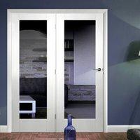 Easi-Frame White Door Set, GWPP10-COEOP37L, 2005mm Height, 1508mm Wide.