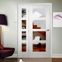 Easi-Frame White Door Set, GWPSHA4L-COEOP36L, 2005mm Height, 1203mm Wide.